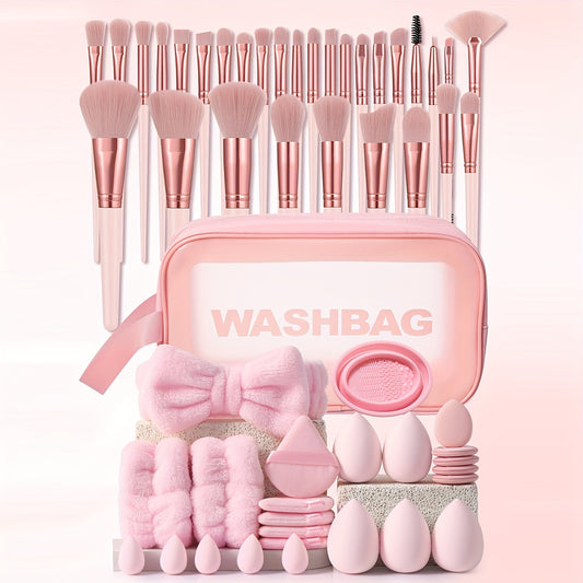 55pcs Face Makeup Tools Set