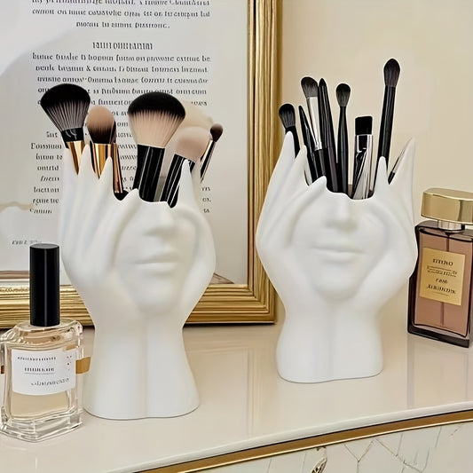 Artistic Hand Brush Stand